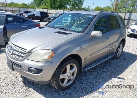 2008 Mercedes-Benz Ml 350 4Matic из США, поврежденный, VIN 4JGBB86E28A319325